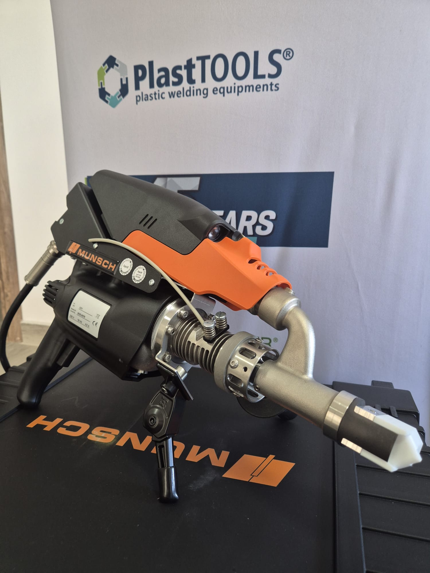extruder manual pentru sudura mase plastice si accesorii incluse
