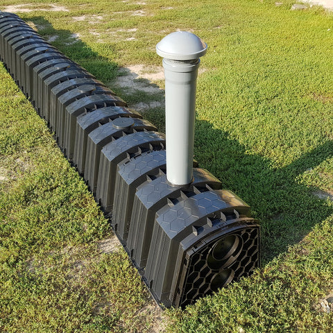 sistem drenaj fosa septica tunel percolare